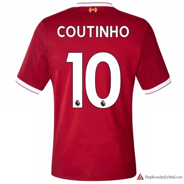 Camiseta Liverpool Primera equipación Coutinho 2017-2018